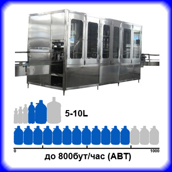 Триблок розлива питьевой воды в тару 5-10л BXW-A6